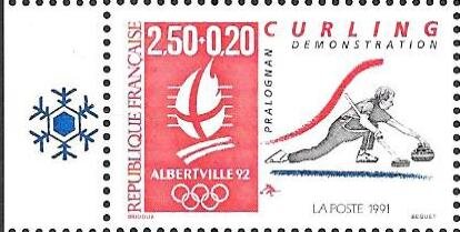 Olympic Games - Curling Demonstration - Pralognan