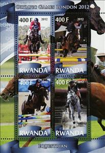 Mini Sheet, Equestrian, Cinderellas,  