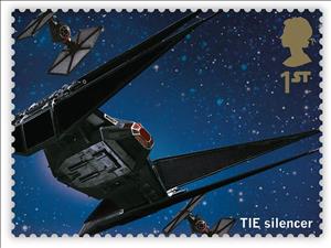 Stamp, TIE Silencer, United Kingdom of Great Britain & Northern Ireland,  , film