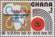 First All-Africa Trade Fair Overprinted "BELGICA 72"