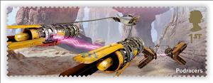 Stamp, Podracers, United Kingdom of Great Britain & Northern Ireland,  , film
