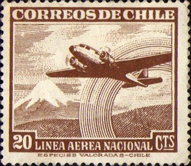Plane over Snow-capped Mountain