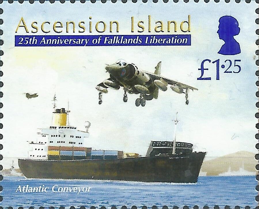 Atlantic Conveyor, Hawker Siddeley Harrier