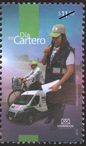 Contemporary Postal Worker