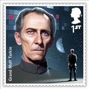 Stamp, Grand Moff Tarkin, United Kingdom of Great Britain & Northern Ireland,  , Actors, film, Star Wars