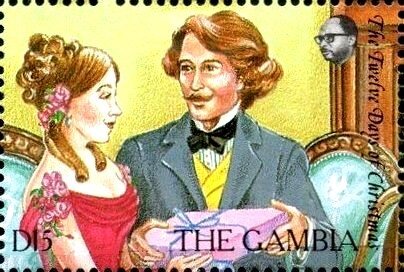 Stamp, Medieval Song, Gambia,  
