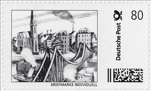Booklet, 80: 150 years bridge Eiserner Steg Frankfurt: Max Beckmann, Personalized and Private Mail Stamps,  , Art, Bridges, Churches - Cathedrals - Basilicas - Chapels, Ships, Townscapes / City Views