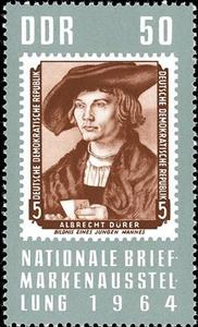 Stamp, Stamp exposition, Germany, Democratic Republic,  