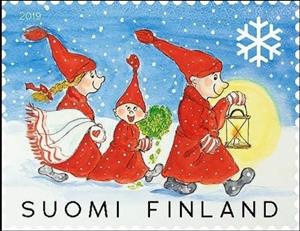 Stamp, Children, Finland,  , Children, Christmas