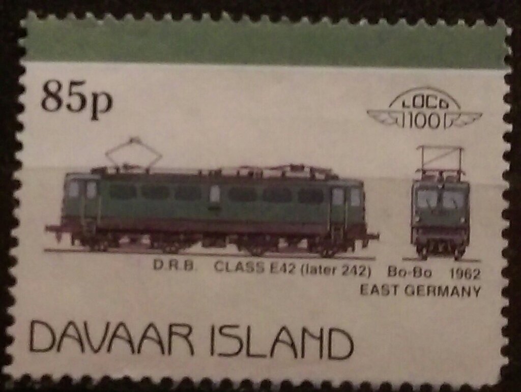 Loco 100. DRB Class E42 (later 242) Bo-Bo East Germany