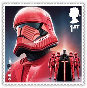 Stamp, Sith Tooper, United Kingdom of Great Britain & Northern Ireland,  , Actors, film, Star Wars