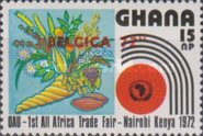 First All-Africa Trade Fair Overprinted "BELGICA 72"