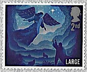 Stamp, Angel, United Kingdom of Great Britain & Northern Ireland,  , Christmas