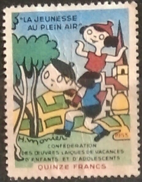 Youngsters out in the Fresh Air. Confederation of Laique...