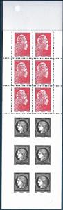 Booklet Pane, Ceres & Marianne L'Engagee, France,  , Women