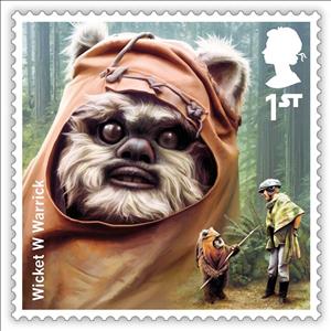 Stamp, Wicket W Warrick, United Kingdom of Great Britain & Northern Ireland,  , Actors, film, Star Wars