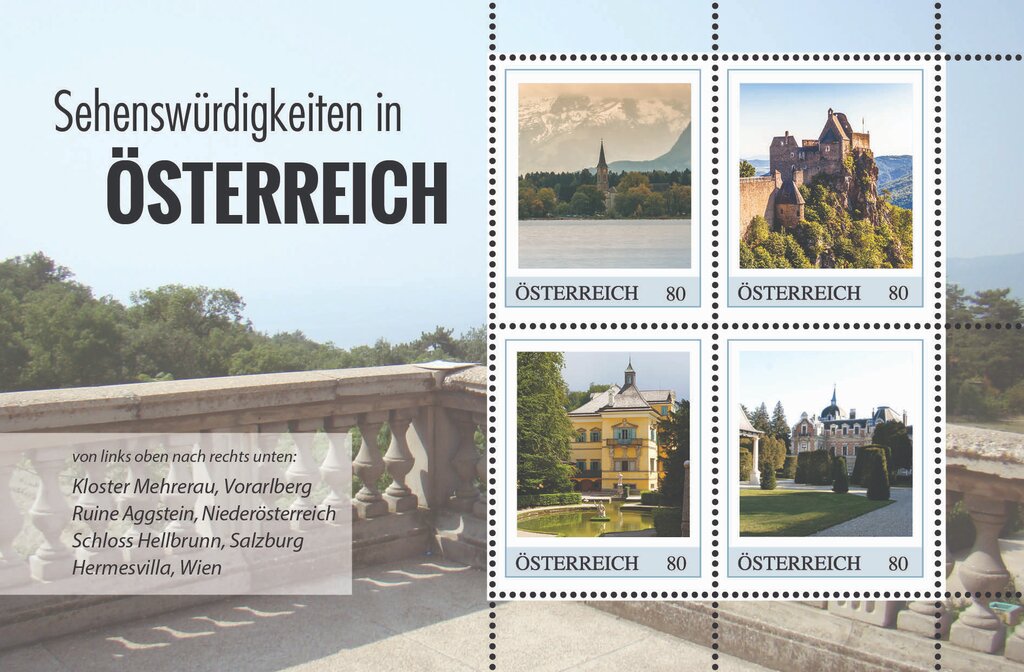 Landmarks of Austria (Series I 2019)