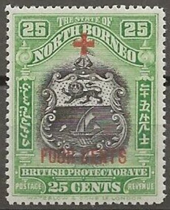 Coat of Arms Overprinted
