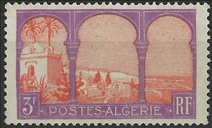 Stamp, Overlooking the Bay of Algiers, Algeria,  , Buildings, Landscapes, Townscapes / City Views