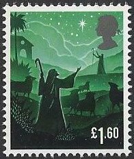 Stamp, Shepherd and Star of Bethlehem, United Kingdom of Great Britain & Northern Ireland,  , Christmas