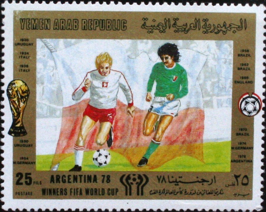 Play scene, flag Poland