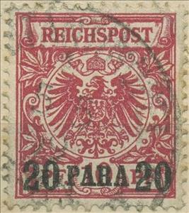 Stamp, overprint on Reichpost, Germany, Colonies and Post Abroad,  , Coats of Arms, Crowns and Coronets, Eagles, Heraldic Animals