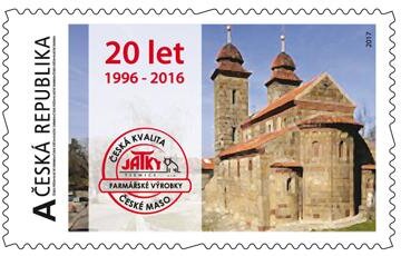 Stamp, Jatky Tismice, s. r. o. — Kostel III. 2017, Personalized and Private Mail Stamps,  , Churches - Cathedrals - Basilicas - Chapels