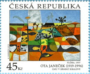 Works of Art on Stamps: Ota Janeček