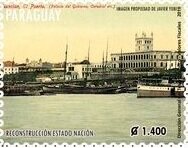 Old Photo of Asuncion Port
