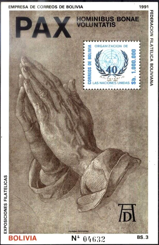 Pax Peace Emblem of the United Nations