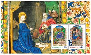 Souvenir Sheet, Christmas, Australia,  , Christmas