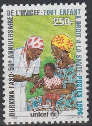 Vaccination of child