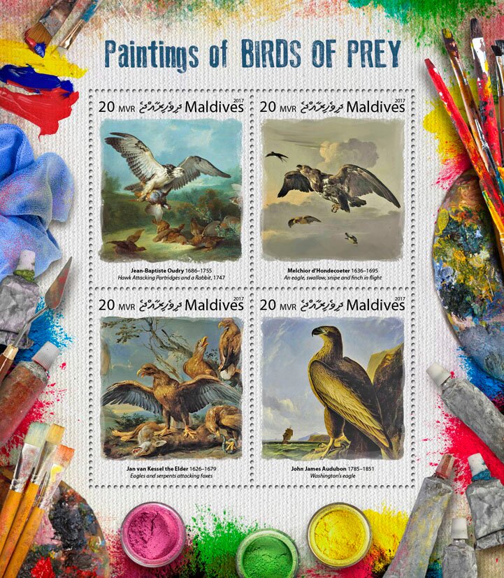 Paintings of Birds of Prey
