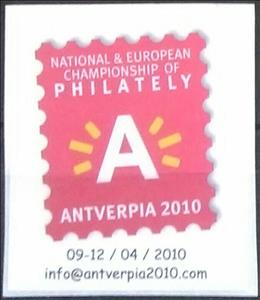 Stamp, National & European Championship of Philately Antverpia, Cinderellas,  , Advertisements, Philatelic Exhibitions