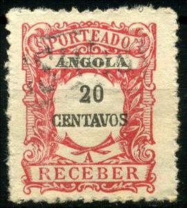 Stamp, Postage Due, Angola,  , Numbers