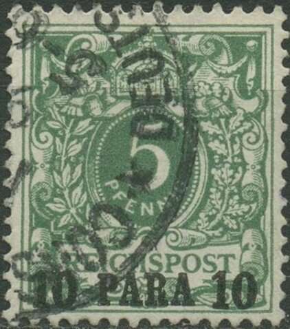 overprint on Reichpost