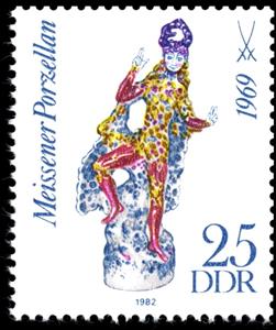 Stamp, Figure "Oberon", Germany, Democratic Republic,  