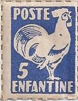 Toy Post Cockerel (Poste Enfantine)