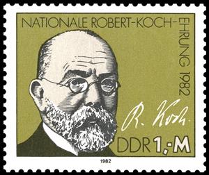 Stamp, R. Koch, Germany, Democratic Republic,  