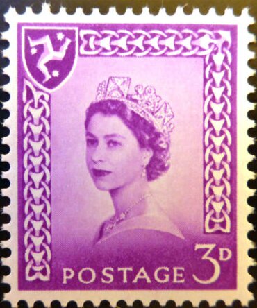 Queen Elizabeth II - Isle of Man - Wilding Portrait