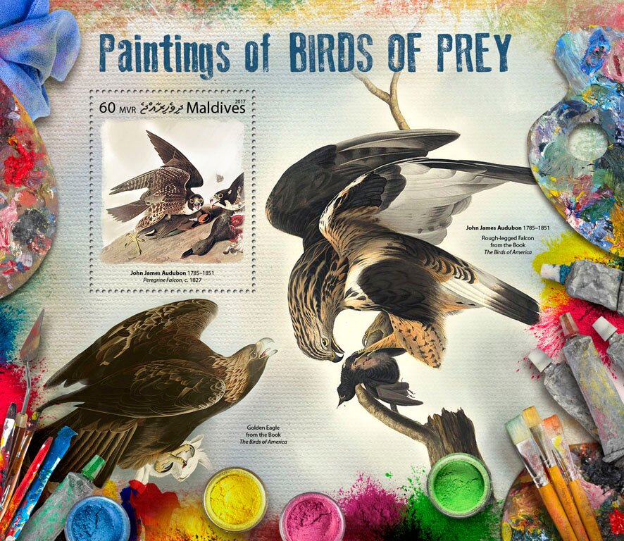 Paintings of Birds of Prey
