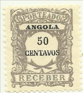 Stamp, Postage Due, Angola,  , Numbers