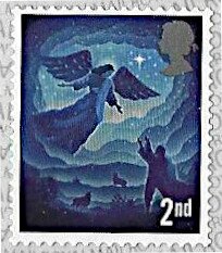 Stamp, Angel, United Kingdom of Great Britain & Northern Ireland,  , Christmas