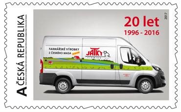 Stamp, Jatky Tismice, s. r. o. — Auto 2017, Personalized and Private Mail Stamps,  , Cars