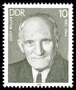 Stamp, Joseph Miller (1883-1964), Germany, Democratic Republic,  