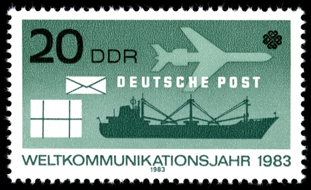 Mail transport by sea and air