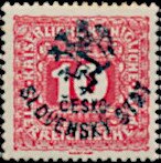 Stamp, Austria Stamps Overprinted "ČESKO-SLOVENSKÝ STÁT" and Lion, Czechoslovakia,  , Numbers