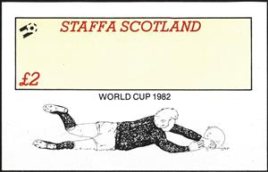 Souvenir Sheet, World Cup 1982, Cinderellas,  , Football (Soccer), Sports