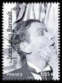 Stamp, Jean-Louis Barrault, France,  , Actors, Theatre, Women