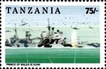 Prince of Wales sunk